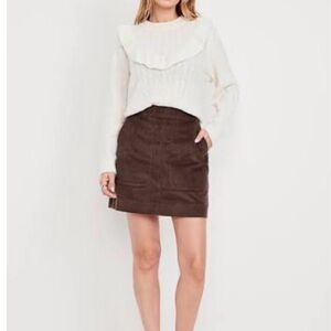 Old Navy Chocolate Mini Skirt
